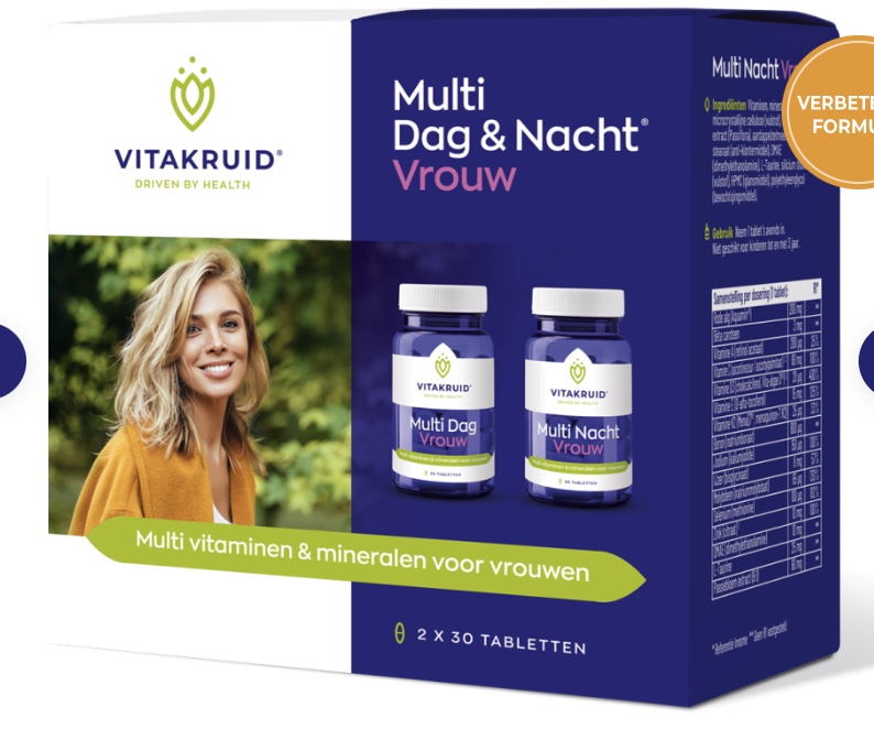 Multi vitamine vrouw Dag & Nacht