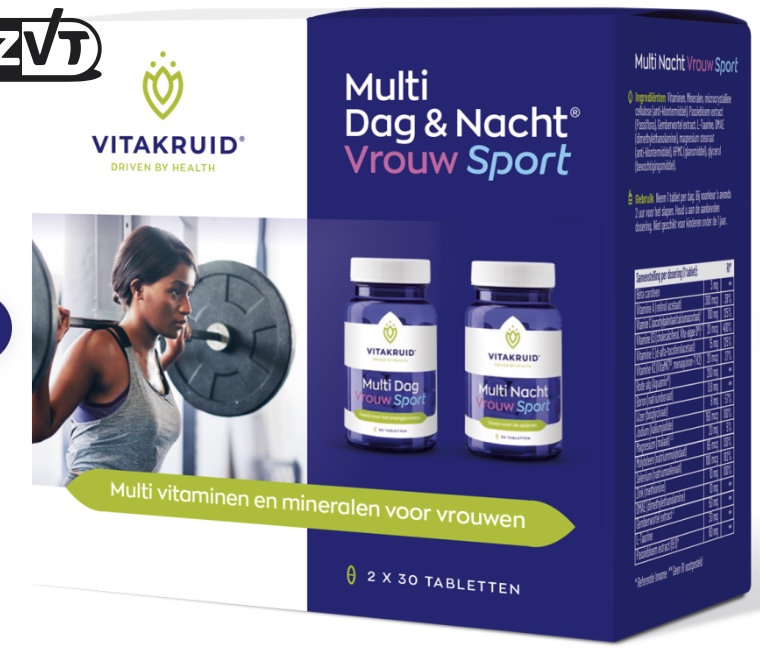 Multi dag en nacht vrouw sport